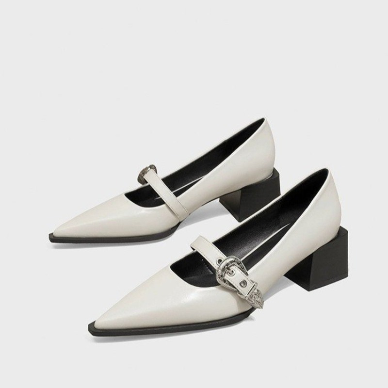Vintage Fashion Designers - Designer Vintage Mary Jane schoenen met