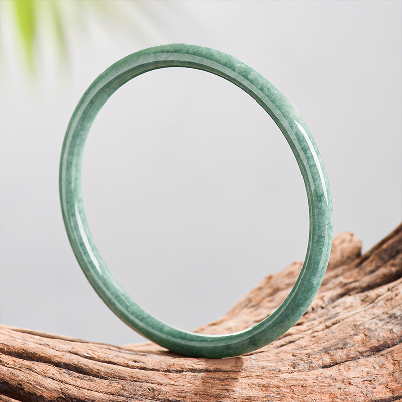 Vintage Fashion Designers - Natuurlijke Birmese Jadeiet Armband Echte Jade