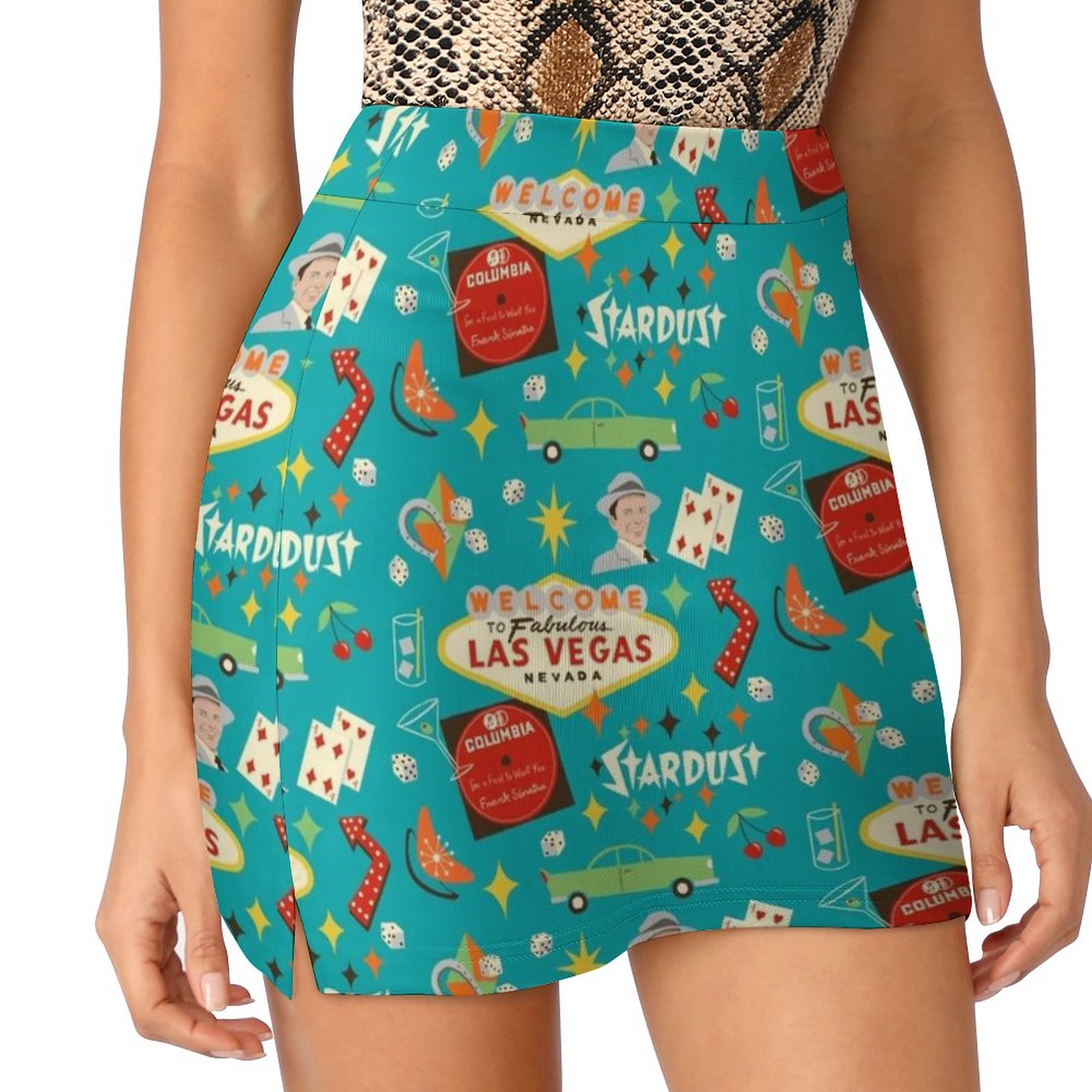 Vintage Fashion Las Vegas - Vintage Las Vegas Koreaanse moderok Zomerrokken