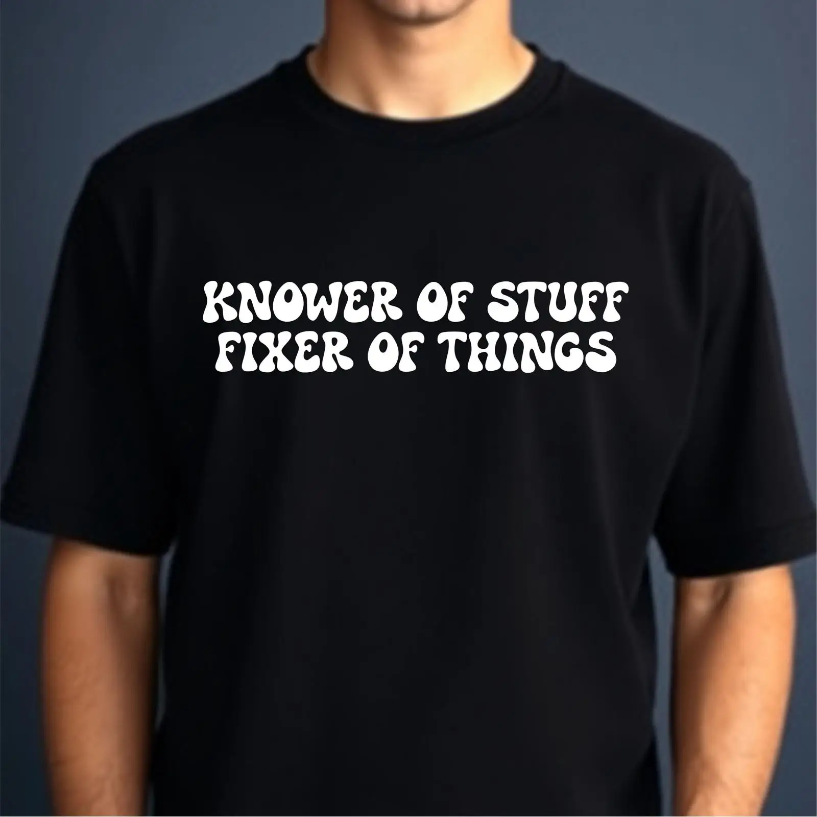 Vintage Fashion Stuff - Knower Of Stuff Fixer Things T-shirt