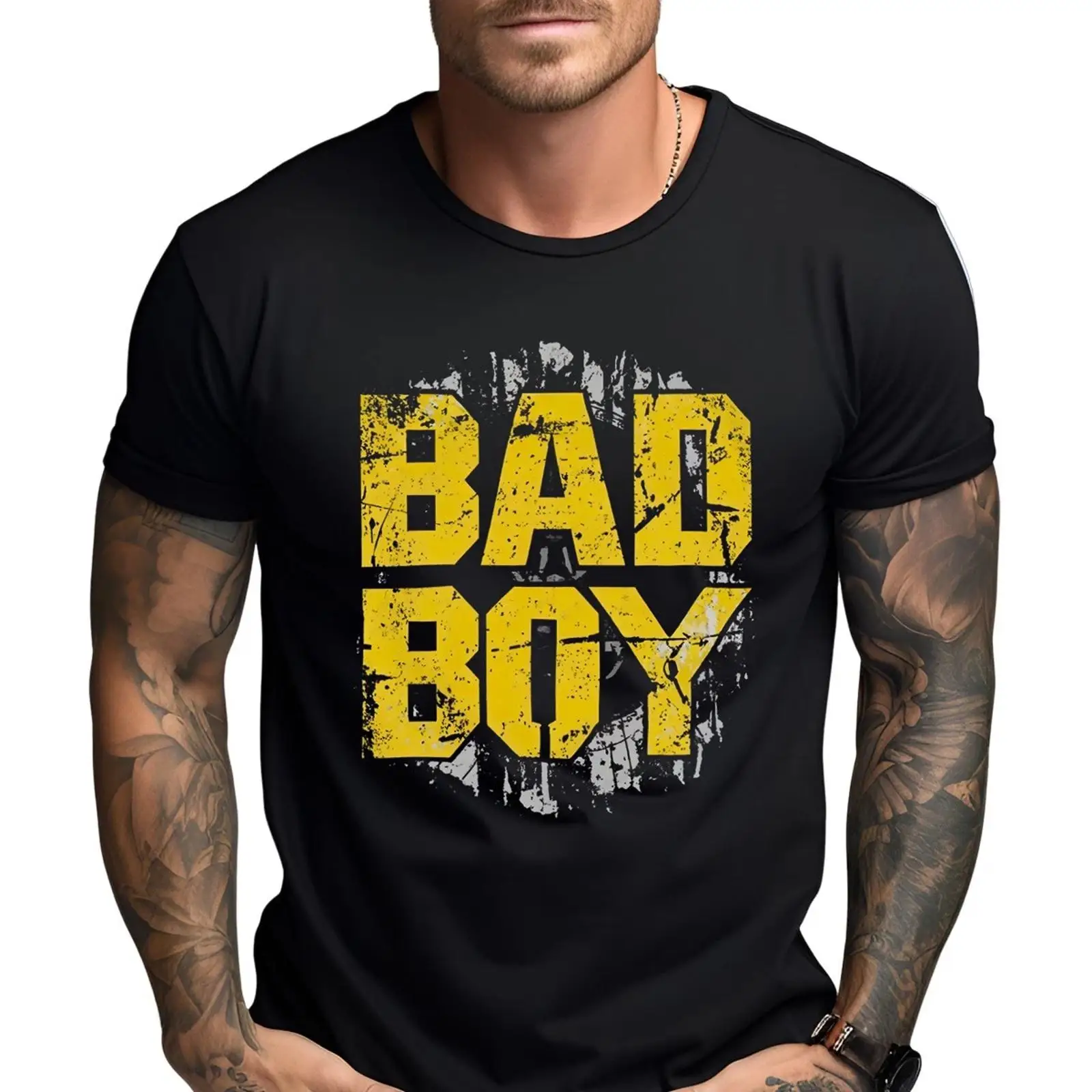 Vintage Fashion Stuff - Stuff Box Heren T-shirt met ronde
