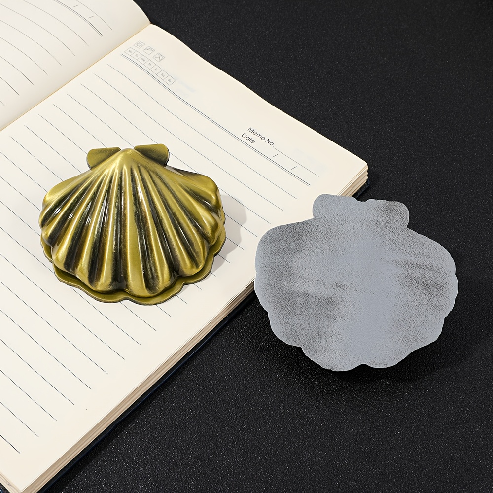 Vintage Fashion Journal - 1 st Vintage Shell Metalen Journal