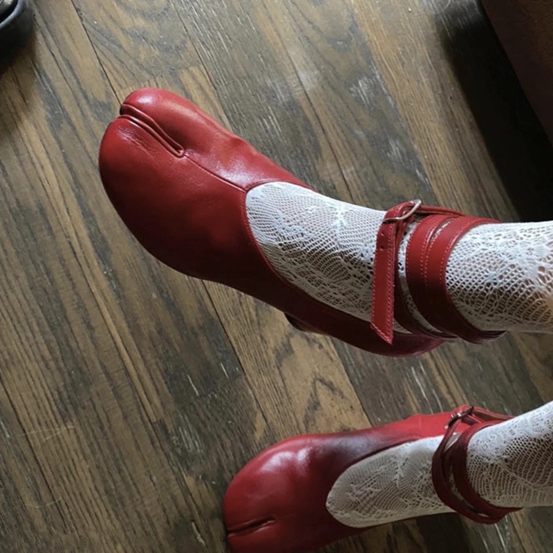 Vintage Fashion Designers - 2026 Vintage Lente Mode Split Toe