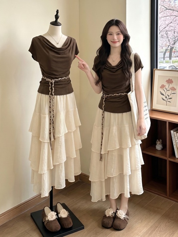 Plus size dames vintage koffie - Vintage Fashion Plus Size recensie en prijs