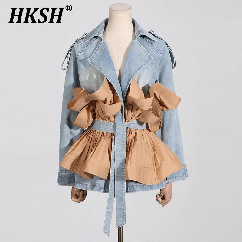 HKSH Lente Zomer Nieuwe Chic O - Patchwork Jean Jacket recensie en prijs
