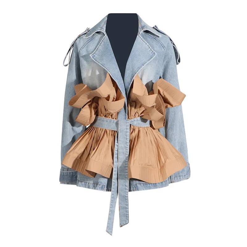 HKSH Lente Zomer Nieuwe Chic O - Patchwork Jean Jacket recensie en prijs