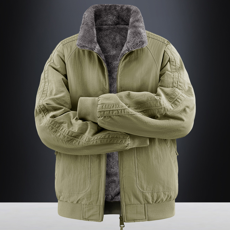 Herren Parkas Dikke Warme Omke - Varsity Jacket Wool recensie en prijs