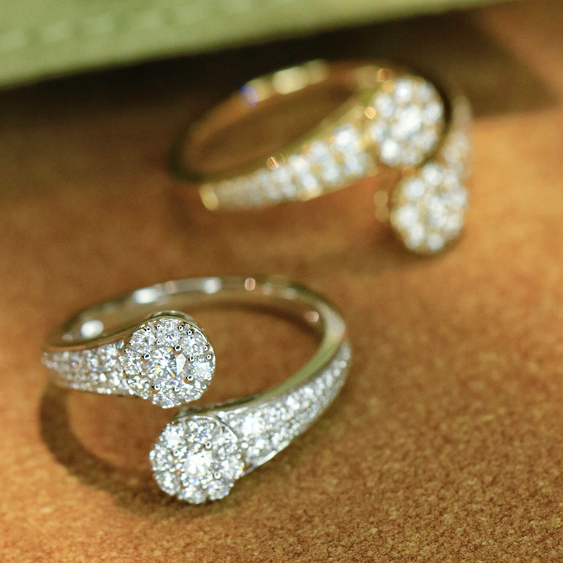 Aazuo Vintage Sieraden 18K Gee - Vintage Fashion Rings recensie en prijs