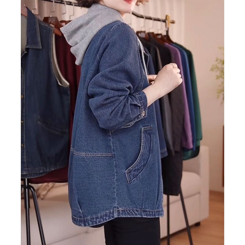 Europese Hoge Kwaliteit Denim  - Patchwork Jean Jacket recensie en prijs