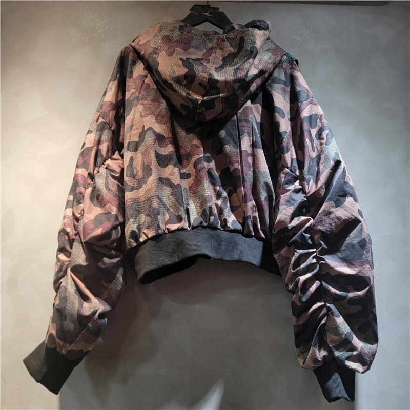 WTHT Trendy dames camouflage g - Patchwork Jean Jacket recensie en prijs