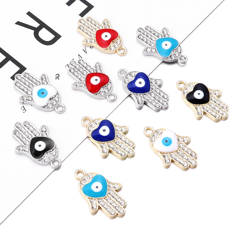 10 stuks/lot handvormige bedel - Vintage Fashion Earrings recensie en prijs
