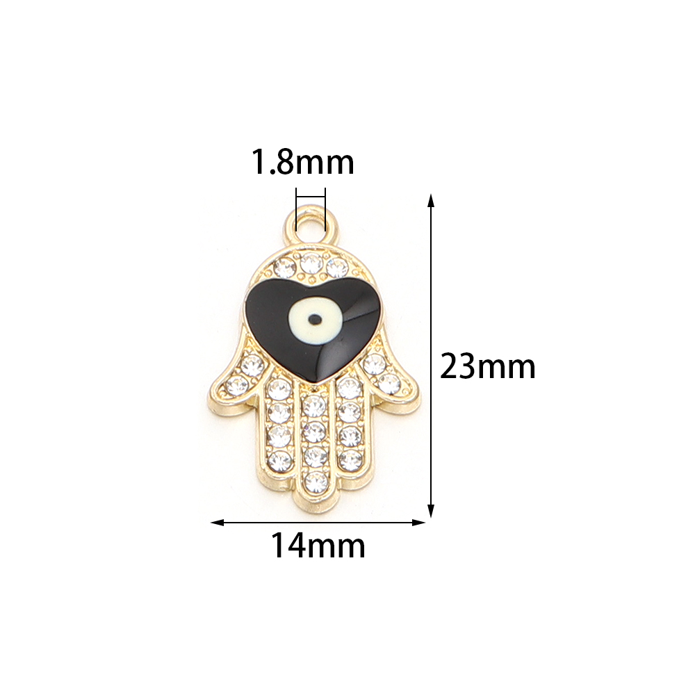10 stuks/lot handvormige bedel - Vintage Fashion Earrings recensie en prijs
