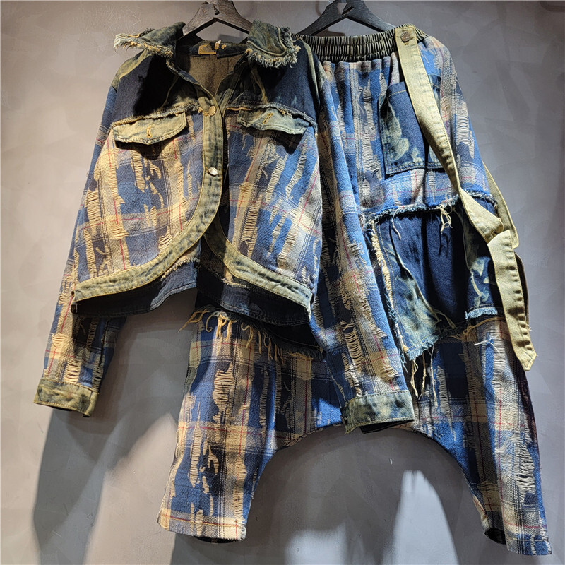 WTHT Mode Dames Onregelmatige  - Patchwork Jean Jacket recensie en prijs