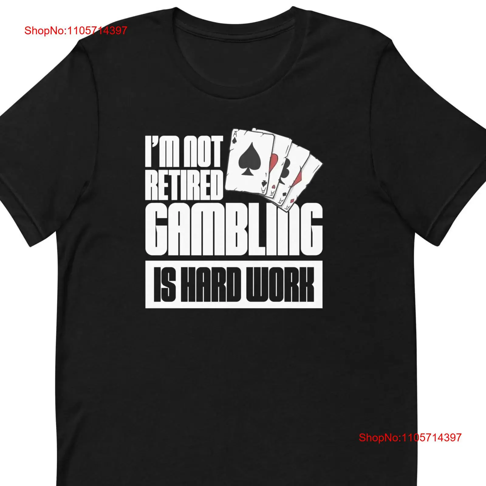 Gokken T-shirt Casino Poker Sp - Vintage Fashion Las Vegas recensie en prijs