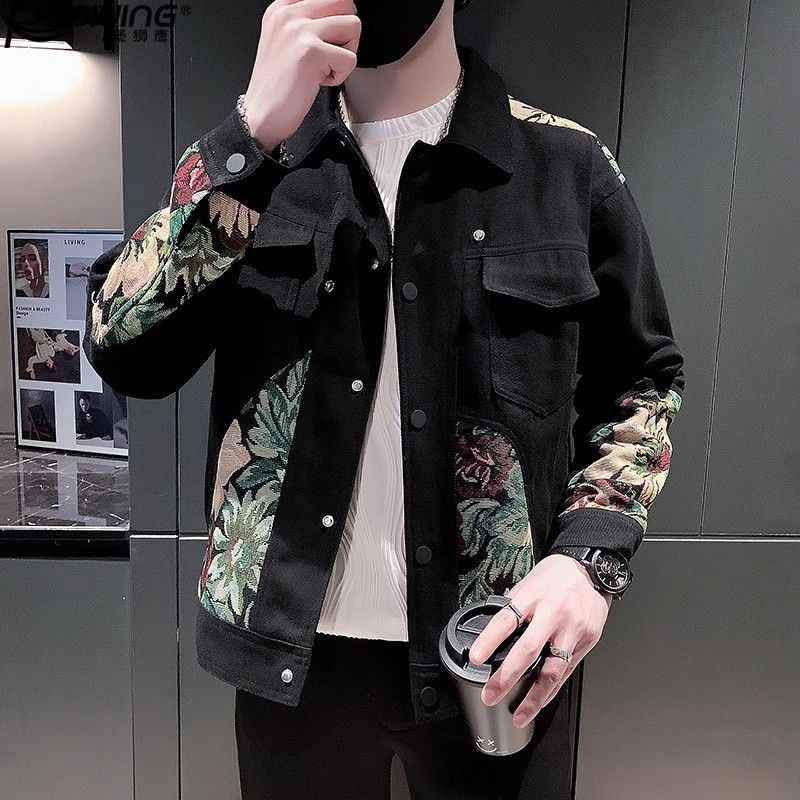Lente Herfst Nieuwe Mode Turn- - Varsity Jacket Wool recensie en prijs