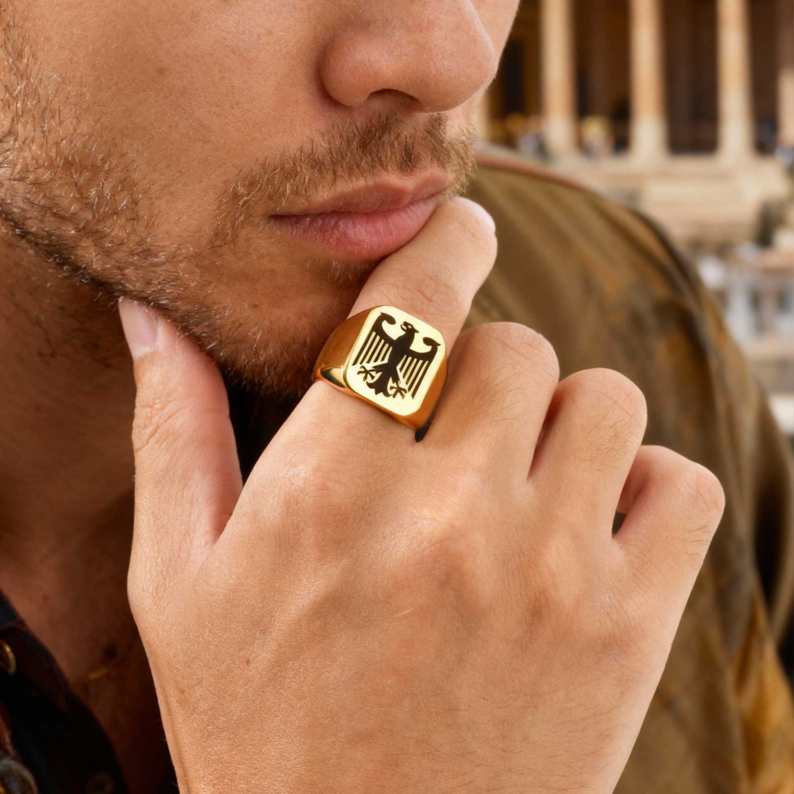 Aangepaste Flying Hawk Eagle R - Vintage Fashion Rings For Women recensie en prijs