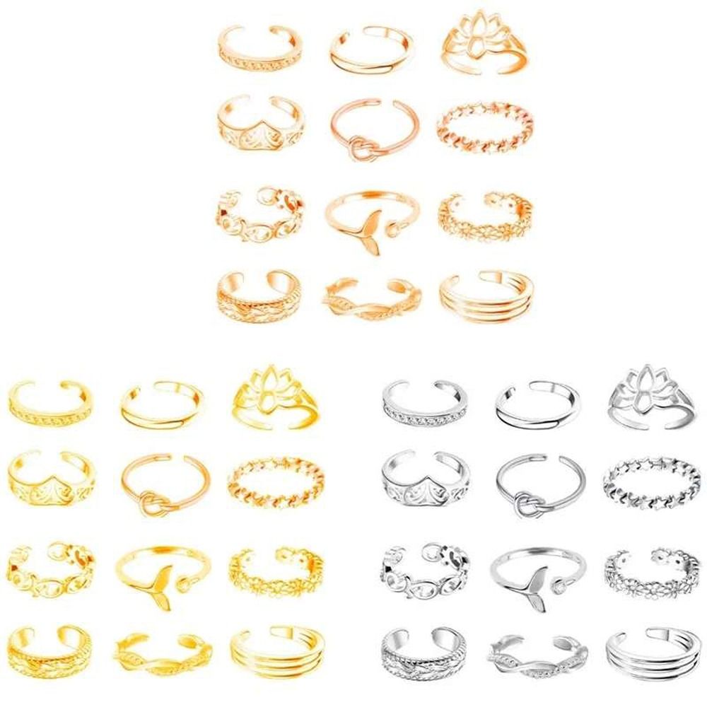 Alloy Strand Voetaccessoires L - Vintage Fashion Rings recensie en prijs