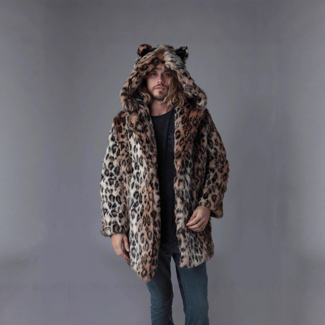 Mannen namaakbont jas winterja - Vintage Fashion Jacket recensie en prijs