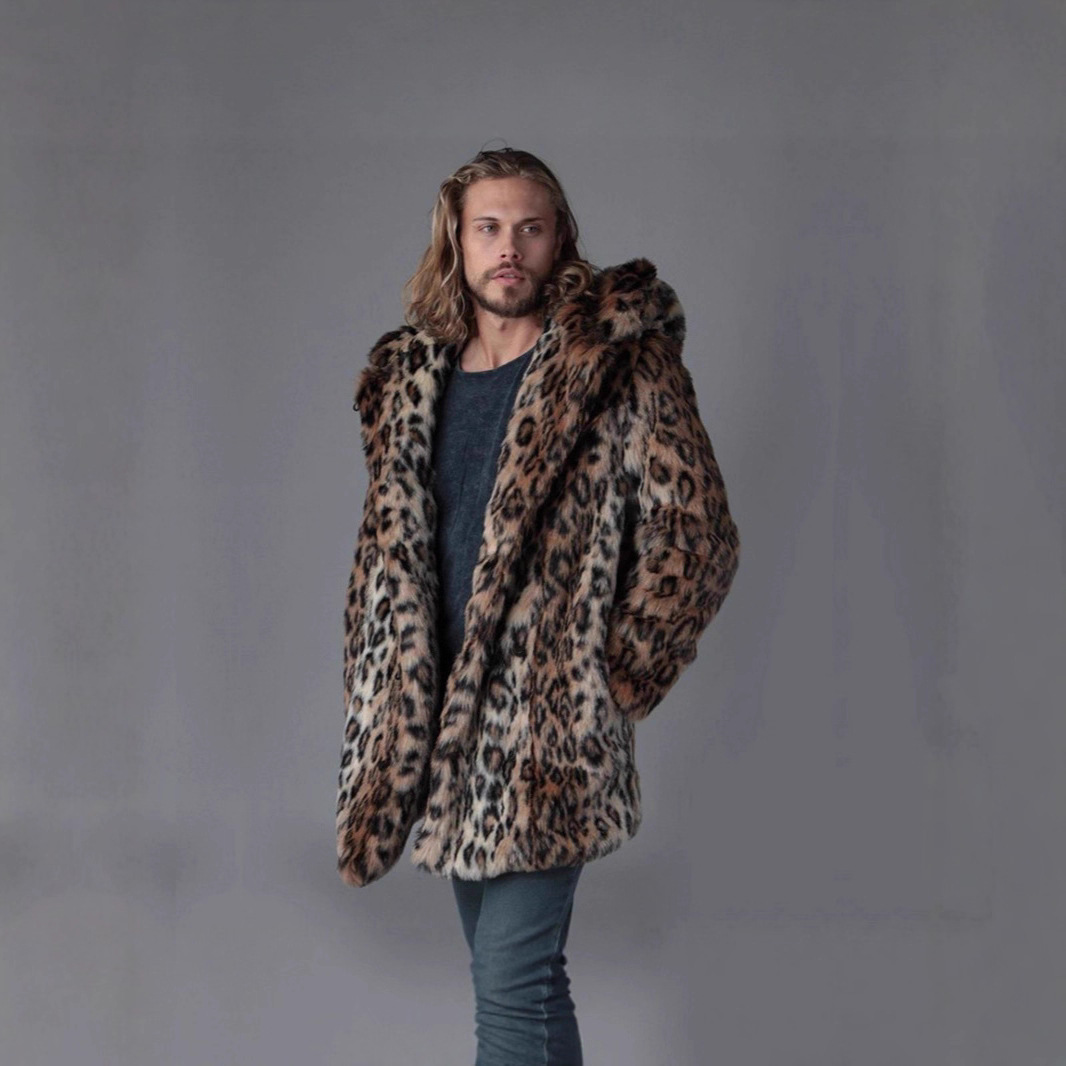 Mannen namaakbont jas winterja - Vintage Fashion Jacket recensie en prijs