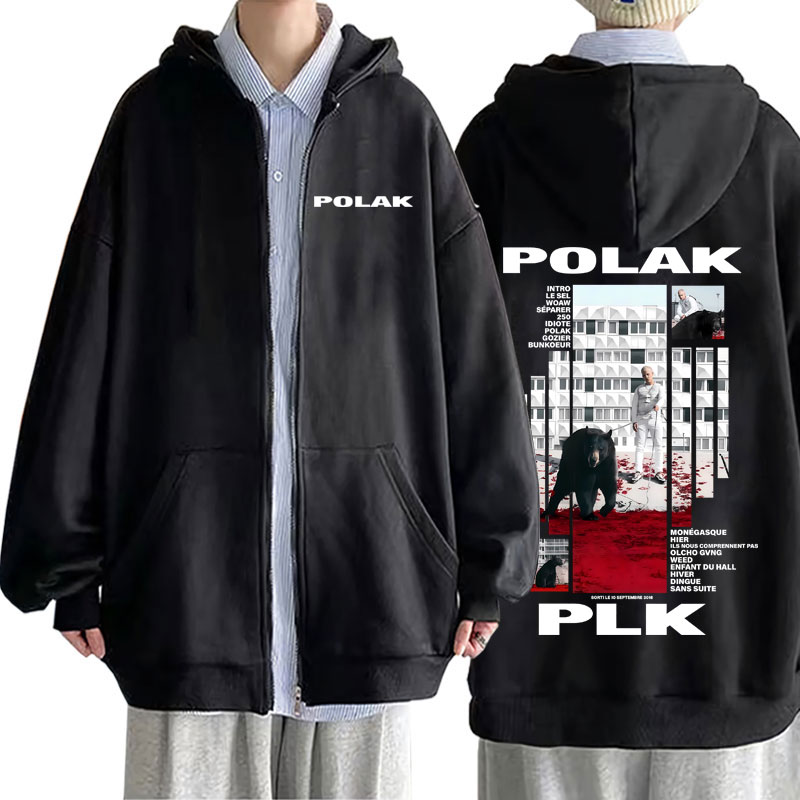 Rapper Plk Polak Print Rits Ho - Vintage Fashion Pop Up recensie en prijs