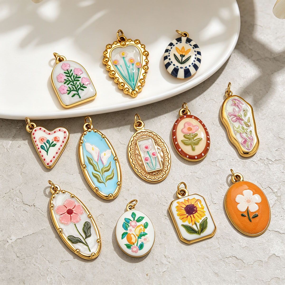 3 stuks/lot roestvrijstalen bl - Vintage Fashion Earrings recensie en prijs