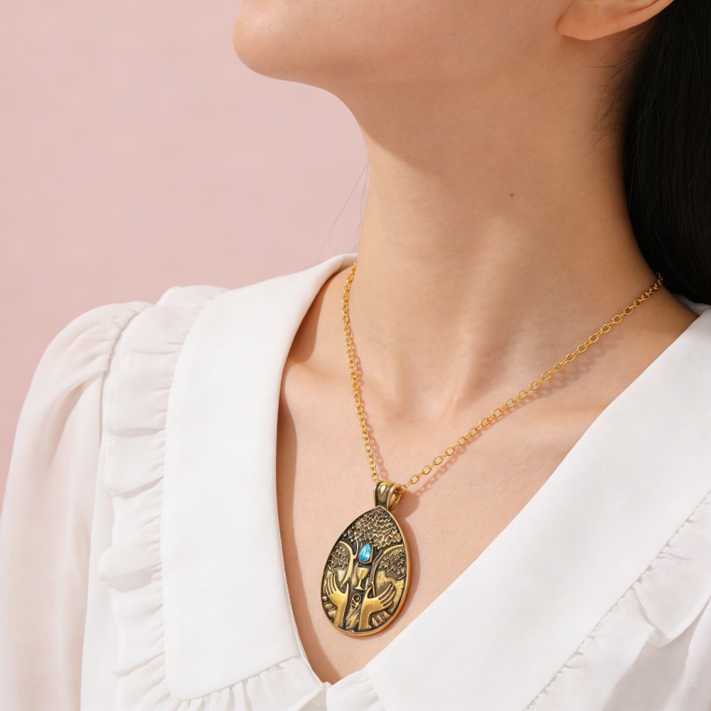 Vintage Game-hangerketting - C - Vintage Fashion Video recensie en prijs