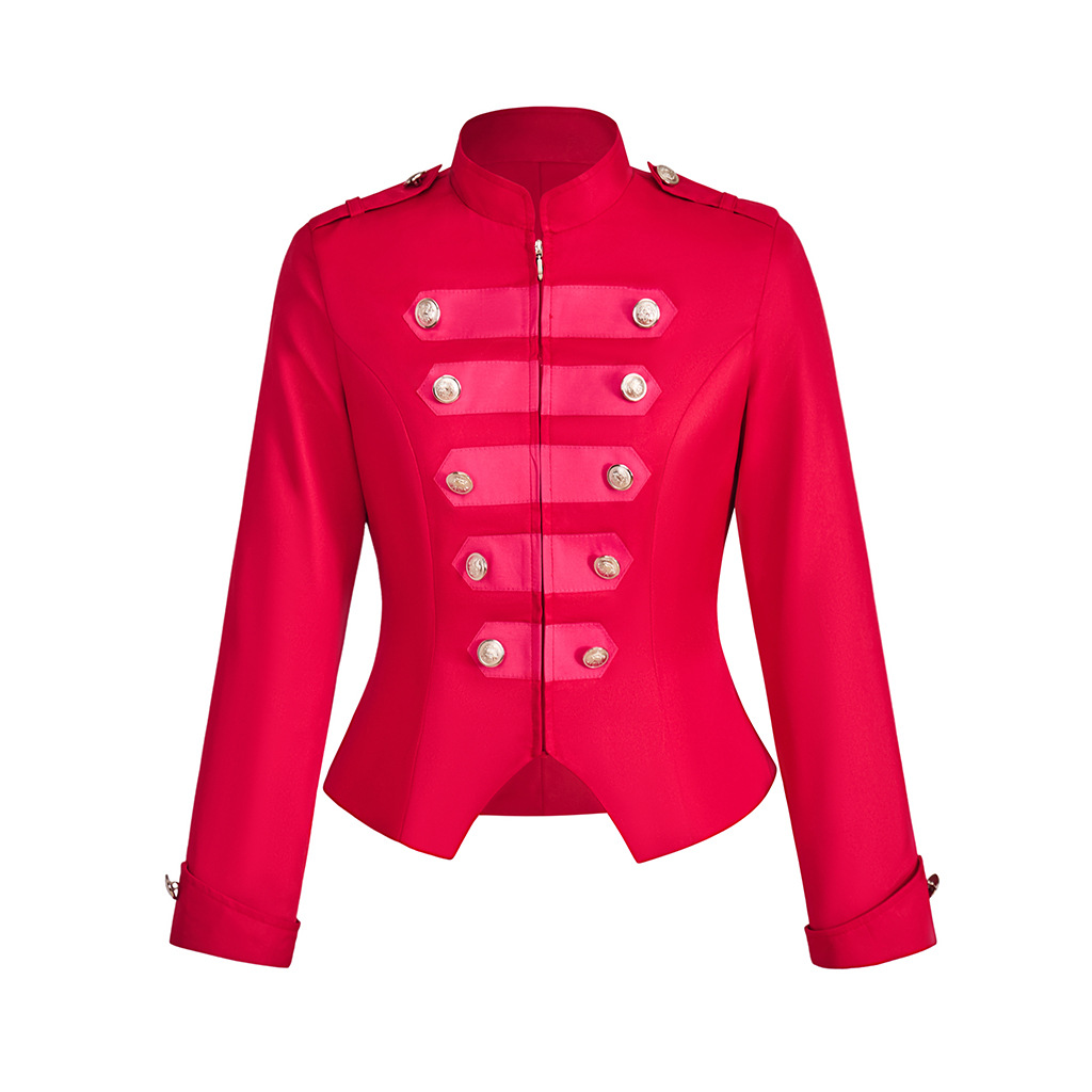Dames gothic punk jas Slim Fit - Vintage Fashion Jacket recensie en prijs