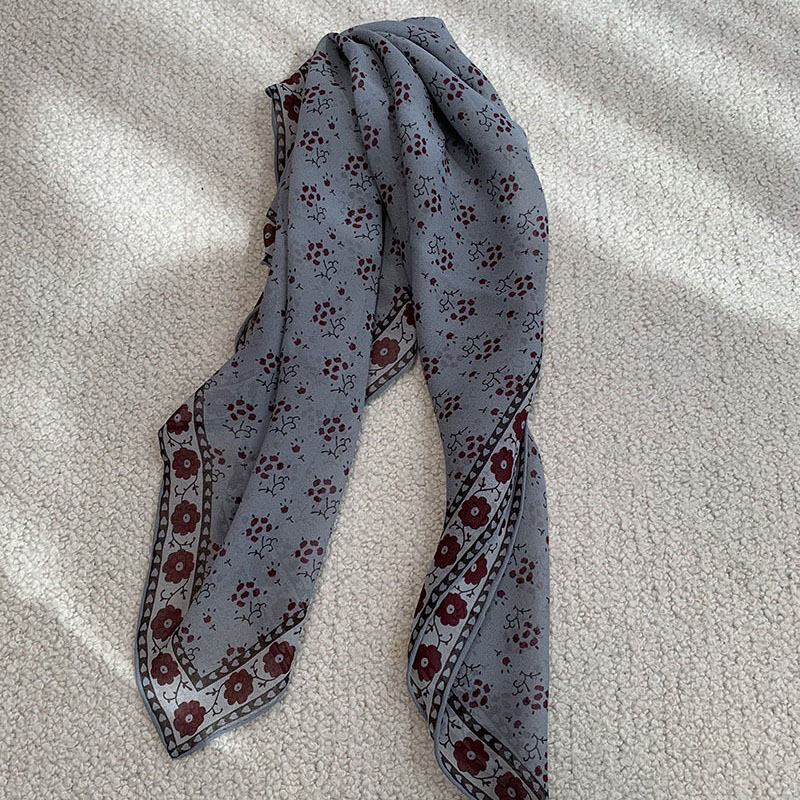 100% Zijden Bandana Sjaal Hals - Vintage Fashion Rings recensie en prijs