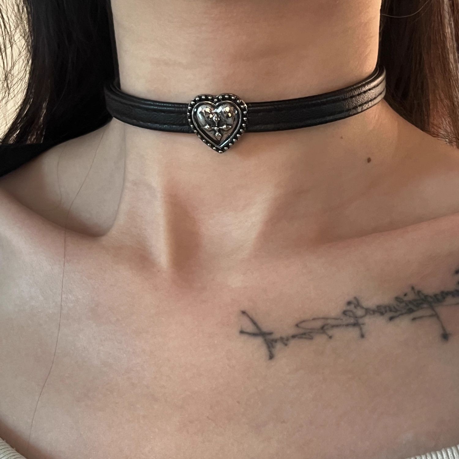 Vintage bloemenhartketting voo - Vintage Fashion Stuff recensie en prijs