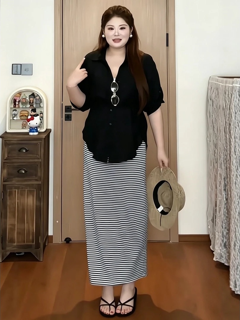 Plus Size Dames Vintage Shirt  - Vintage Fashion Plus Size recensie en prijs