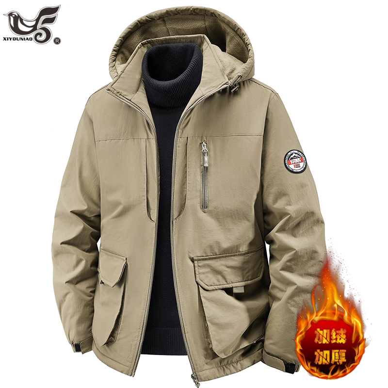Plus Size 7XL 8XL Mannen Parka - Varsity Jacket Wool recensie en prijs
