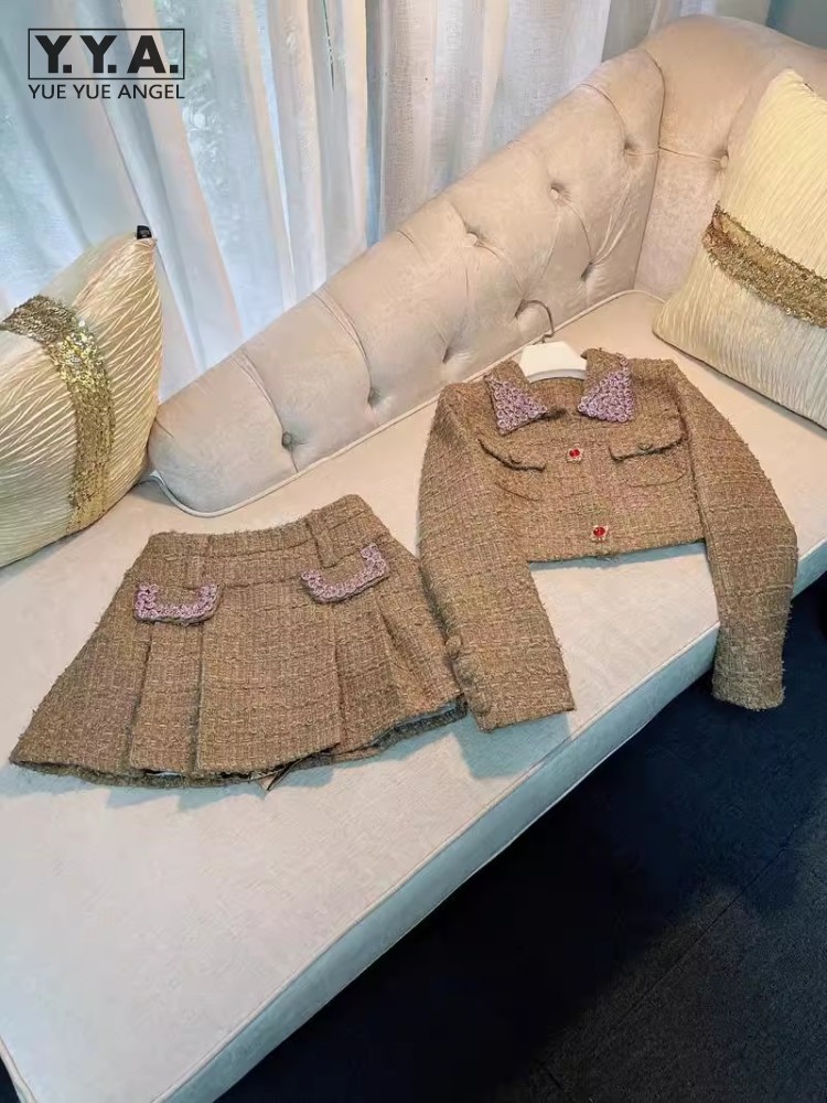 Tweedelige set lente herfst da - Vintage Fashion Jacket recensie en prijs