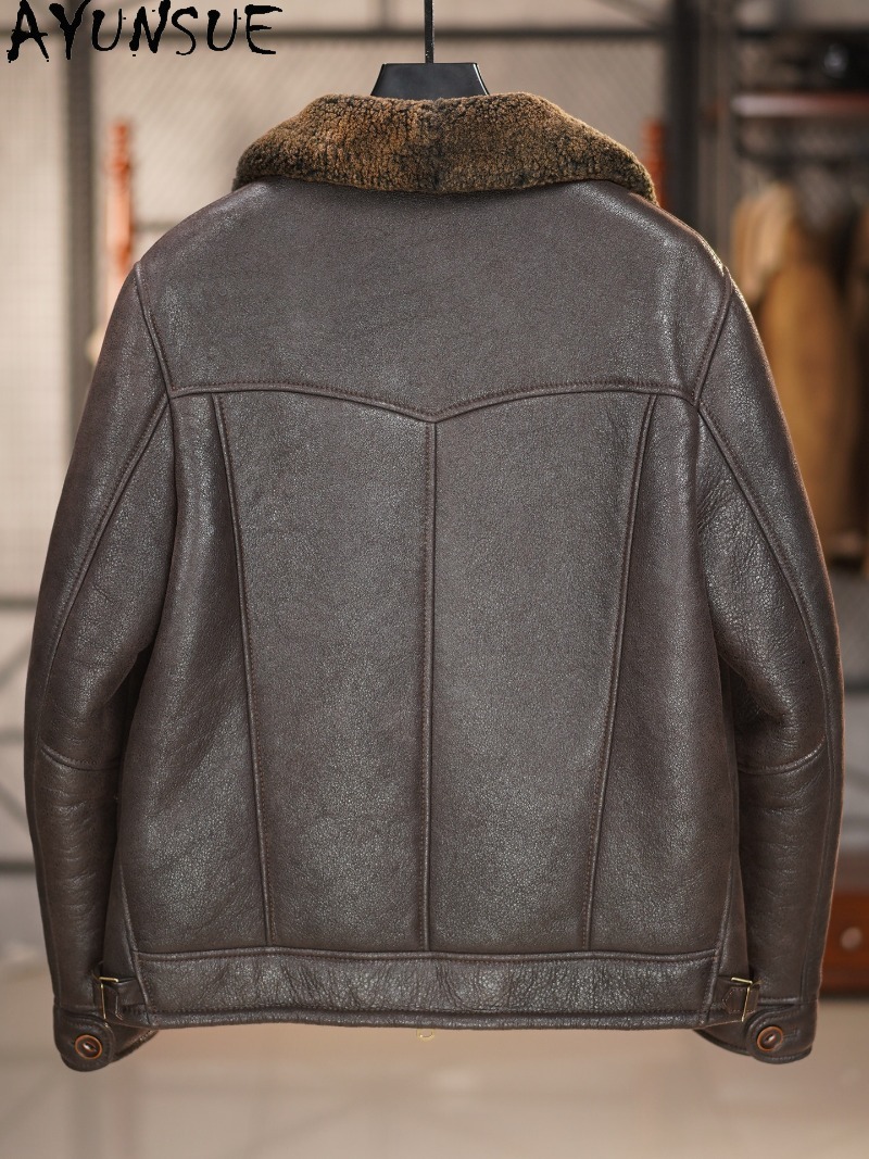 AYUNSUE 100% Natuurlijke Bontj - Vintage Fashion Jacket recensie en prijs