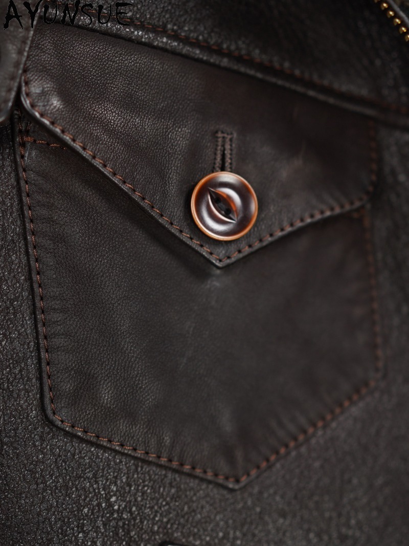 AYUNSUE 100% Natuurlijke Bontj - Vintage Fashion Jacket recensie en prijs
